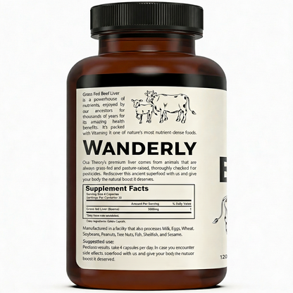 WANDERLY BEEF LIVER - Testosterone Supplement